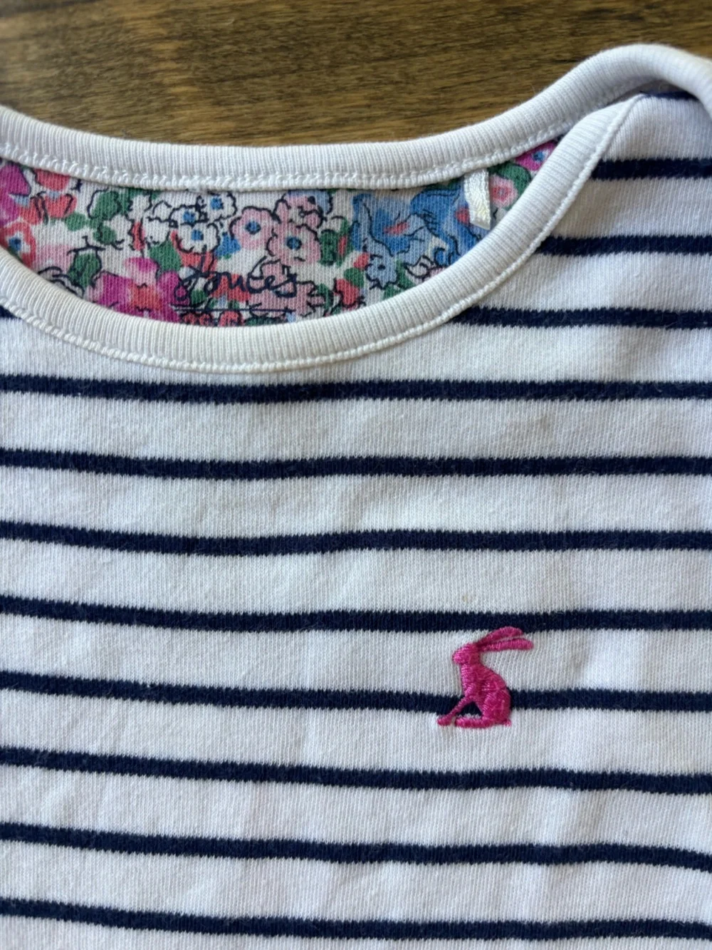 Joules Baby Girls' Butterfly Ditsy Long Sleeve Onesie